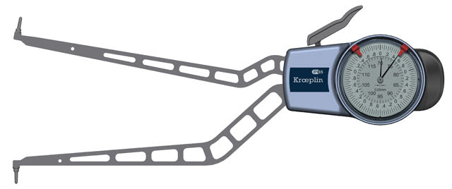 Kroeplin Metric Internal Caliper Gauge 70-120mm, 0.05mm, H470( Mitutoyo Equivalent 209-903)