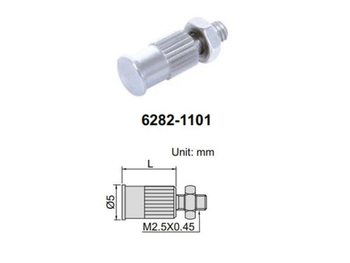 Flat Contact Point INSIZE 10mm Type A (6282-1102) m2.5 x .45mm