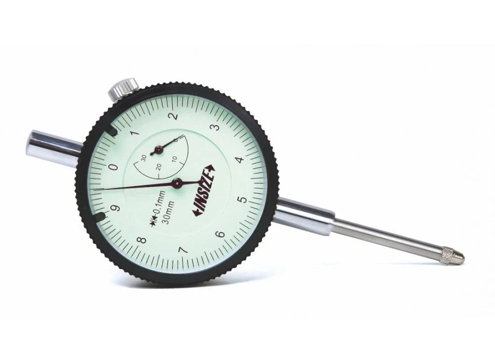 Insize Standard Indicator, Lug Back, ISO Type, 25mm, 0,1mm 2318-25F