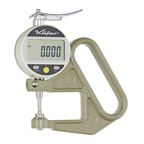Käfer FD50 (0.001mm) Digital Thickness Gauge 50mm Jaw 0-12.5mm