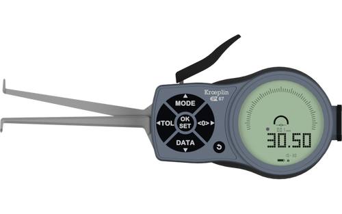 Kroeplin Internal Digital Caliper Gauge L210, 10-30mm/.4-1.2" ( Mitutoyo Equivalent 209-936)