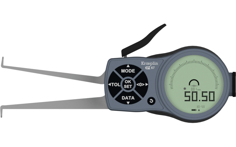 Kroeplin Internal Digital Caliper Gauge L230, 30-50mm ( Mitutoyo Equivalent 209-938)