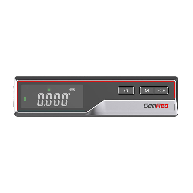 GemRed Smart Level Accuracy ±0.02mm/m Resolution 0.01mm/m Measuring Range ±0.5mm/m