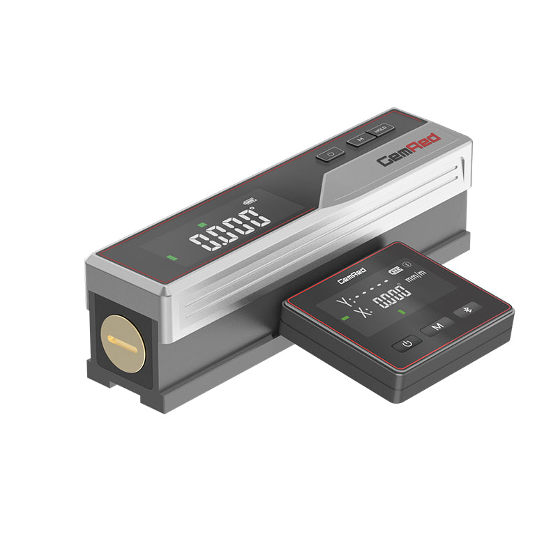 GemRed Smart Level Accuracy ±0.02mm/m Resolution 0.01mm/m Measuring Range ±0.5mm/m