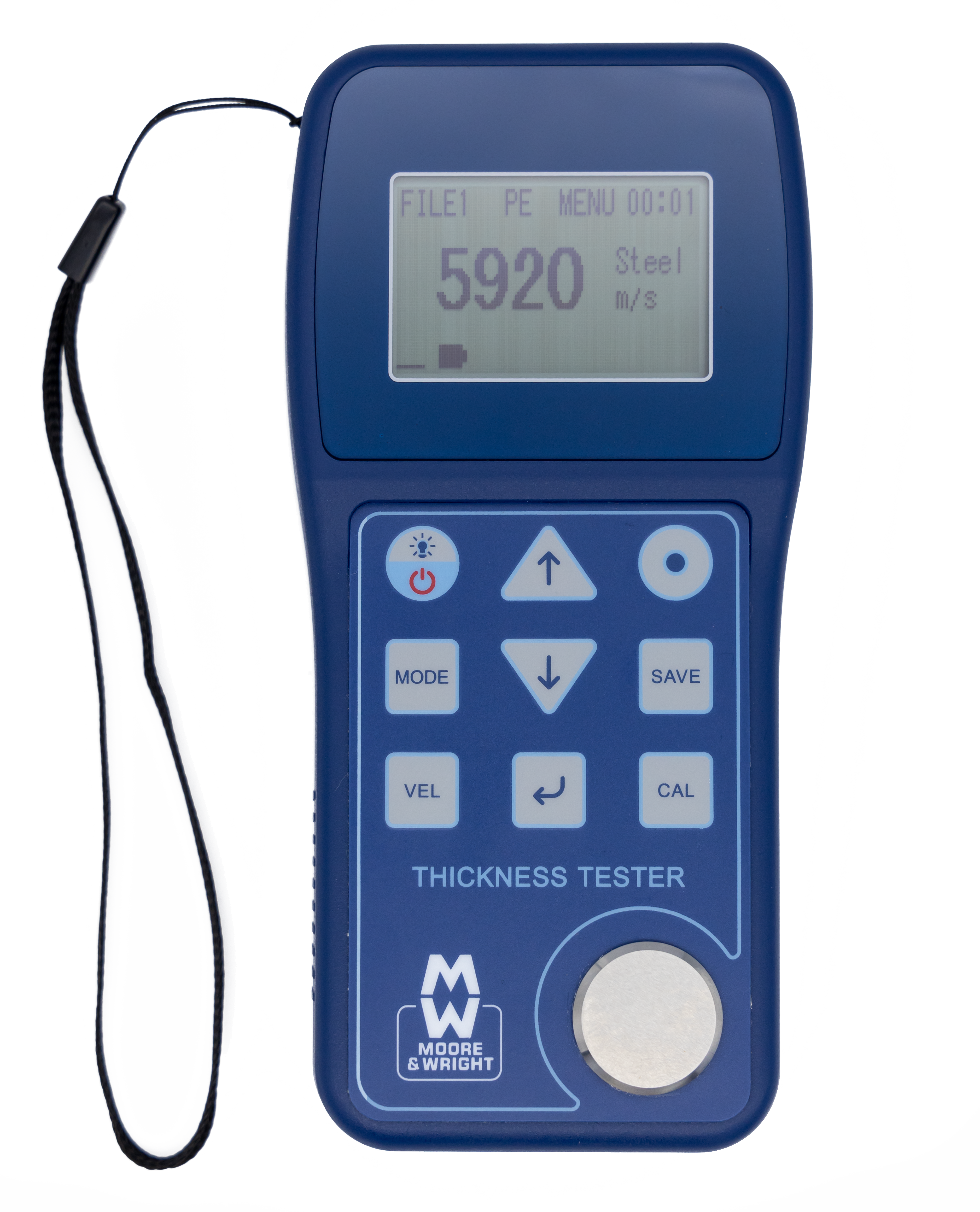 Ultrasonic Thickness Gauge 1-300mm MWT-2500