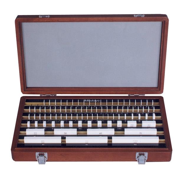 Mitutoyo 516-371-10 Metric 1mm Base Ceramic Gauge Block Sets 88 Piece Grade 1