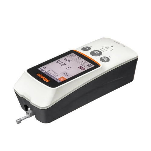 Mitutoyo 178-741-13 SJ-220 Portable Surface Roughness Tester, Standard Drive Unit, Range X-Axis: .7"/17.5mm  Measuring Force: .75mN, Stylus Tip (Diamond, angle °/ tip radius): 60 / 2μm