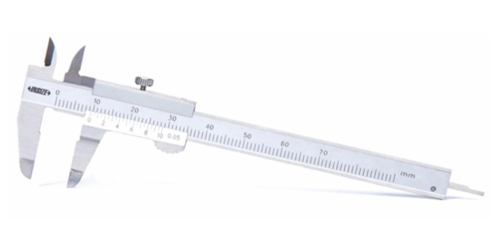 Insize  Mini Vernier Caliper  0-150mm/0-6", Graduation .05mm 1205-150