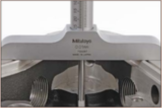 Mitutoyo Depth Micrometer 0-1" 2.5" Base 128-105