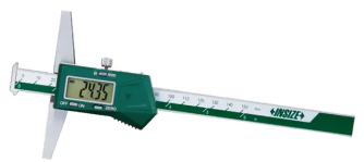 Insize Depth Gauge Output: SPC data output via USB interface Range: 0-150mm/0-6" Resolution: .01mm/.0005" Base Length: 100mm 1144-150