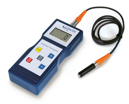 KERN® Coating thickness gauge - FE/NFE intern TB 1000-0.1FN Measuring range coating thickness [d] (µm) 100 µm; 1000 µm