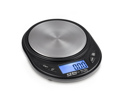 KERN® Pocket balance TGC 150-2 Weighing capacity [Max]150 g Weighing capacity [Max] (ct) 750 ct Readability [d] 0,01 g Readability carat [d] (ct) 0,05 ct