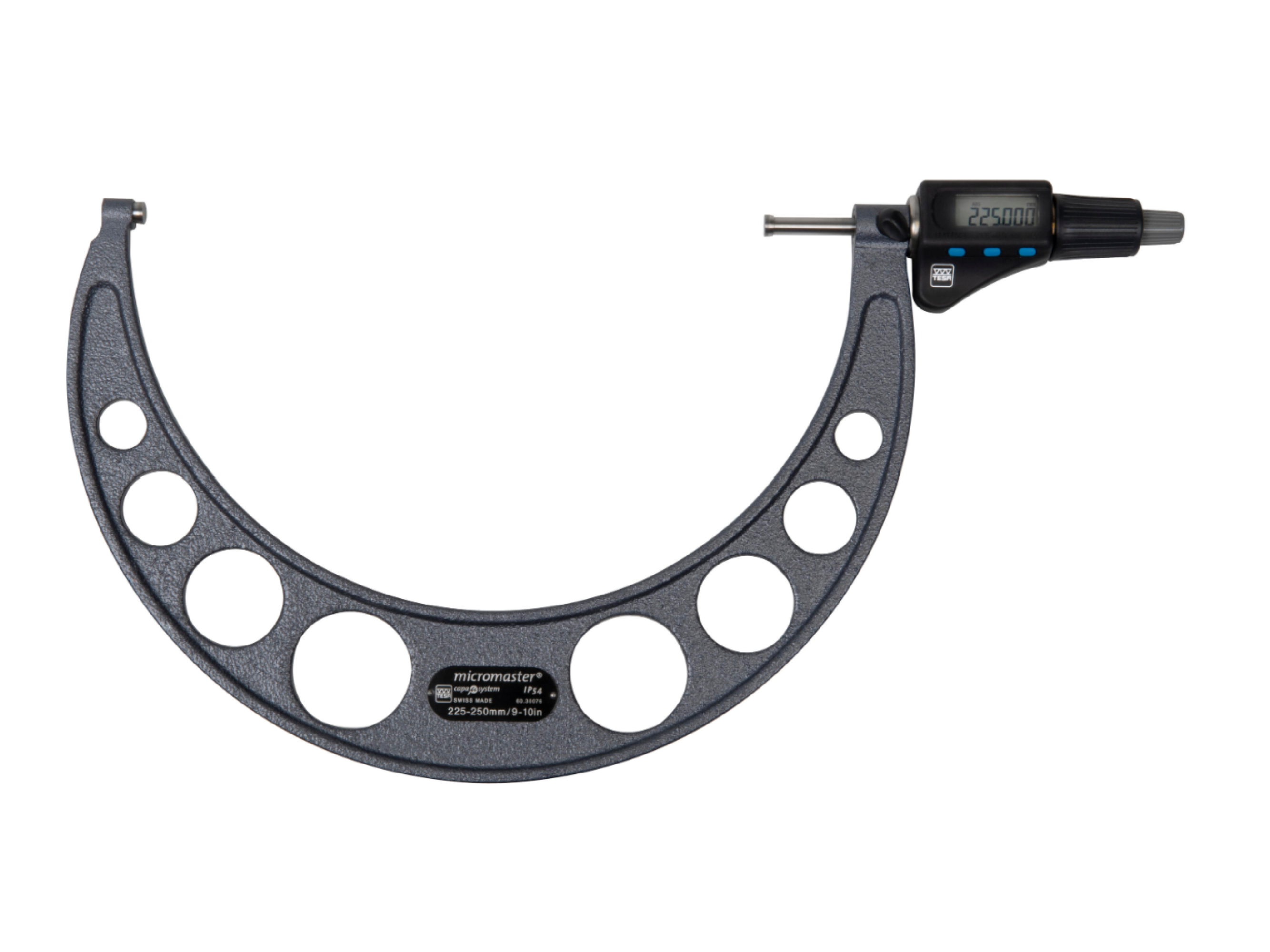 Tesa Digital Micromaster Micrometer RS232 Output 225-250mm 06030076