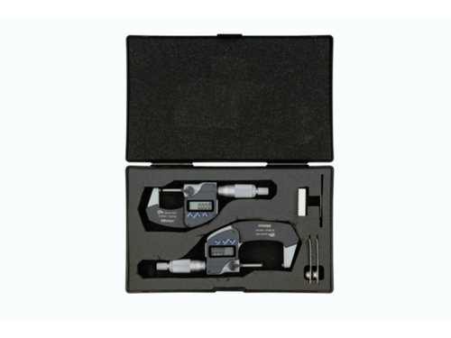 Metric Digimatic Micrometer Set 0-50mm, IP65, Ratchet Stop, With Output 293-966-30