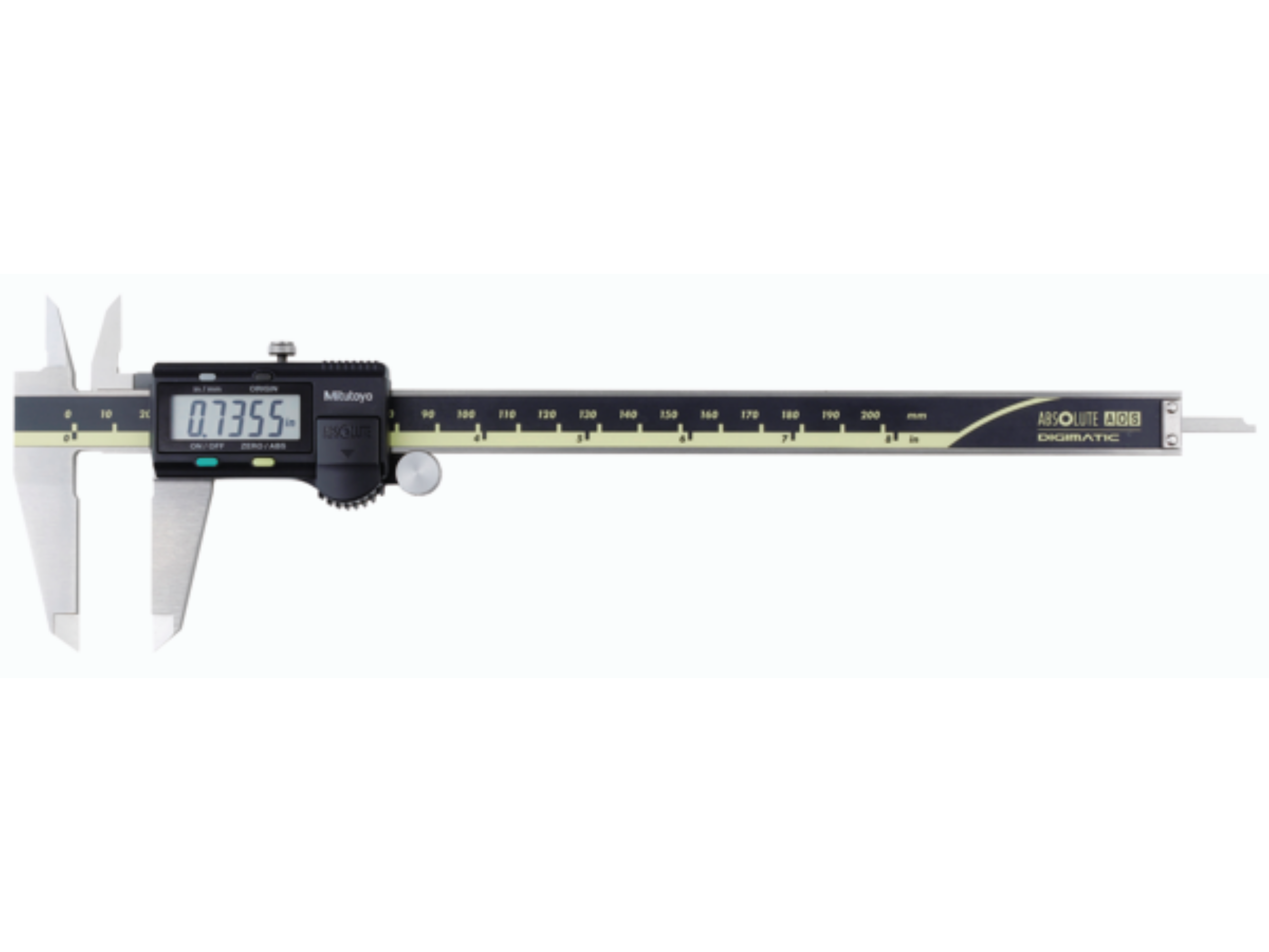 Mitutoyo ABSOLUTE AOS Calipers 0-300mm Square Depth Rod & Thumb Roller 500-173-30