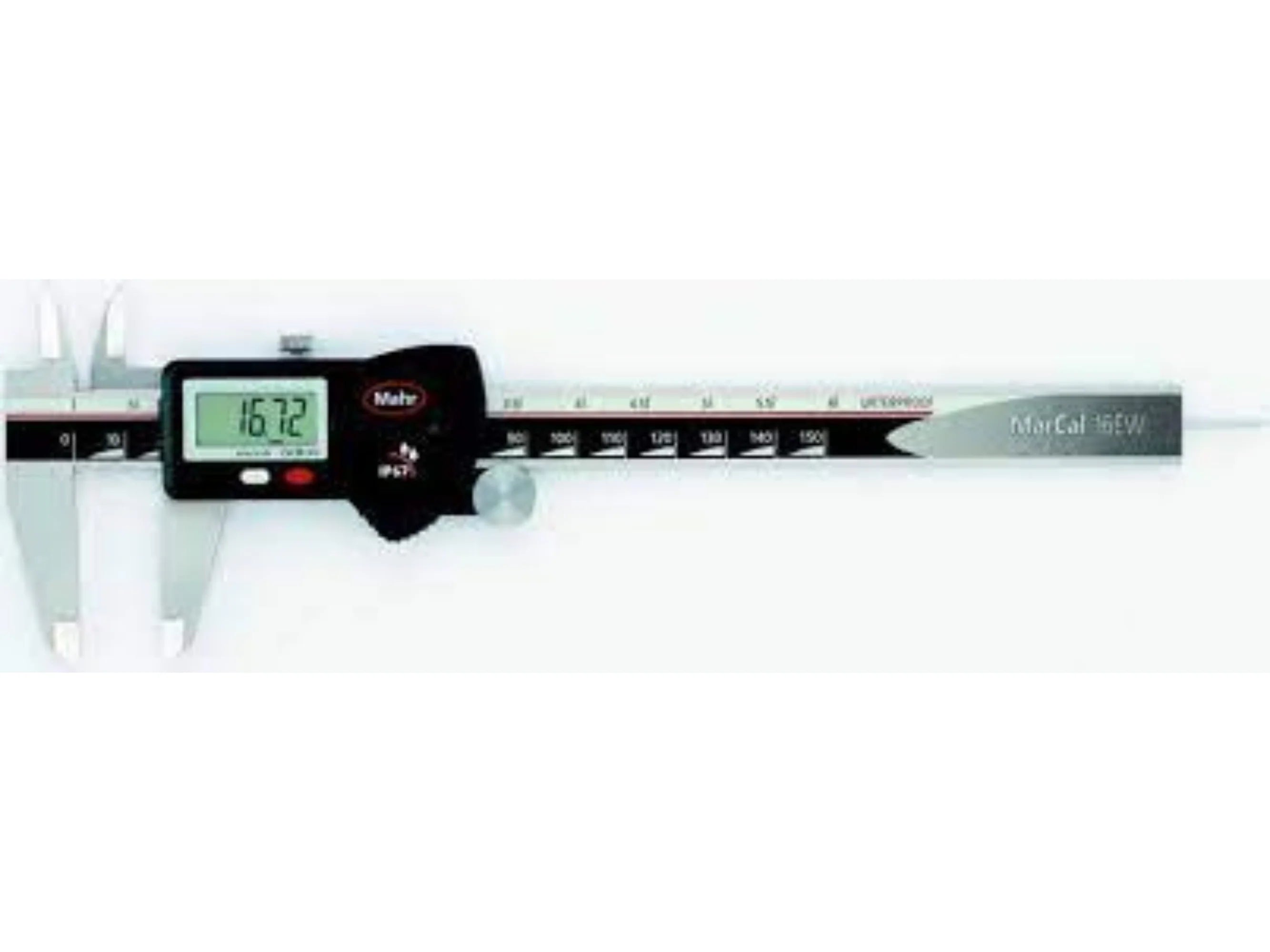 MAHR FEDERAL 4102901 Electronic Digital Caliper, 0 - 6" (0 - 150mm) Range, .0005" (.01mm) Resolution IP67