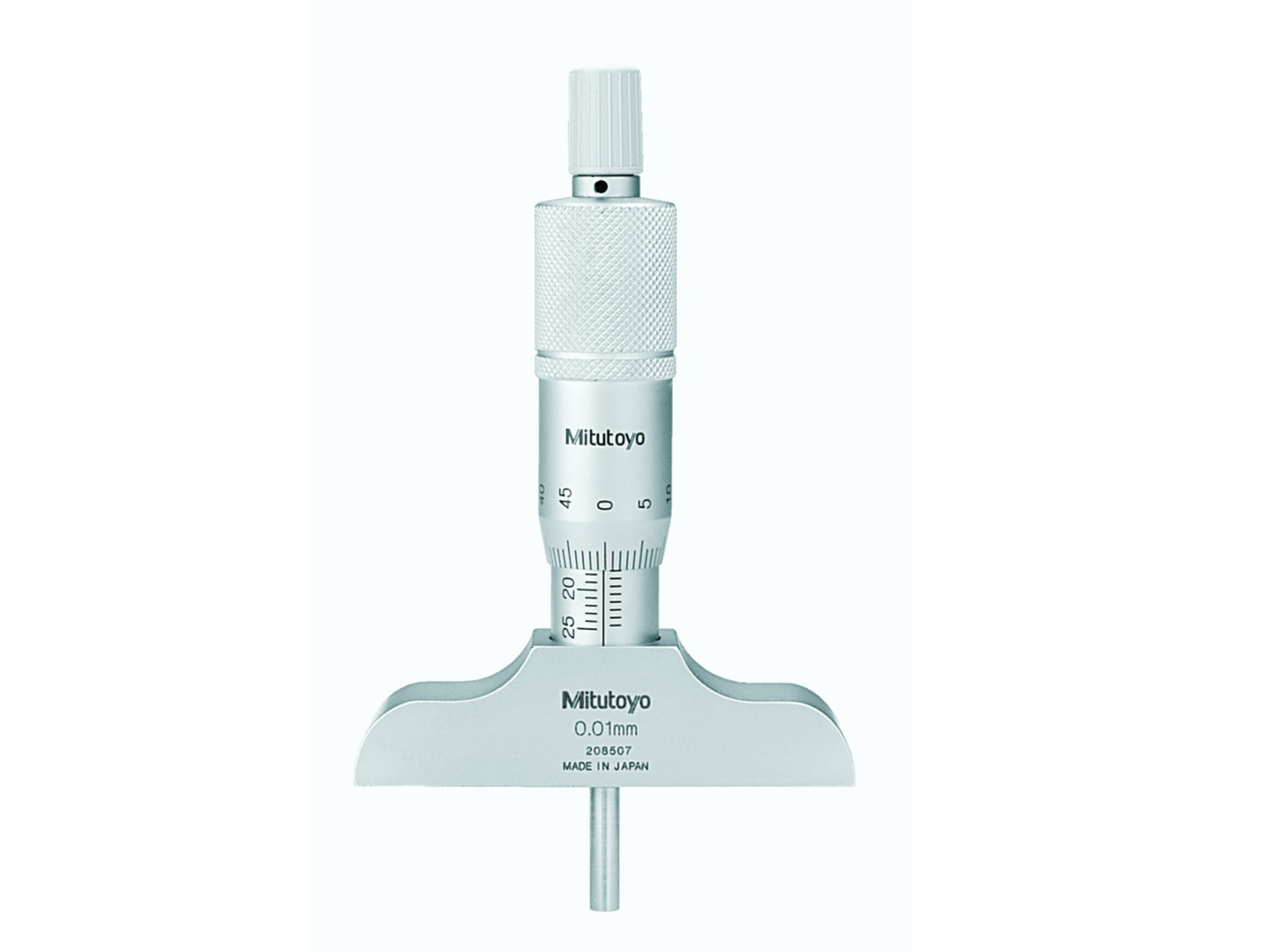 Mitutoyo Depth Micrometer 0-25mm, 63mm Base 128-101