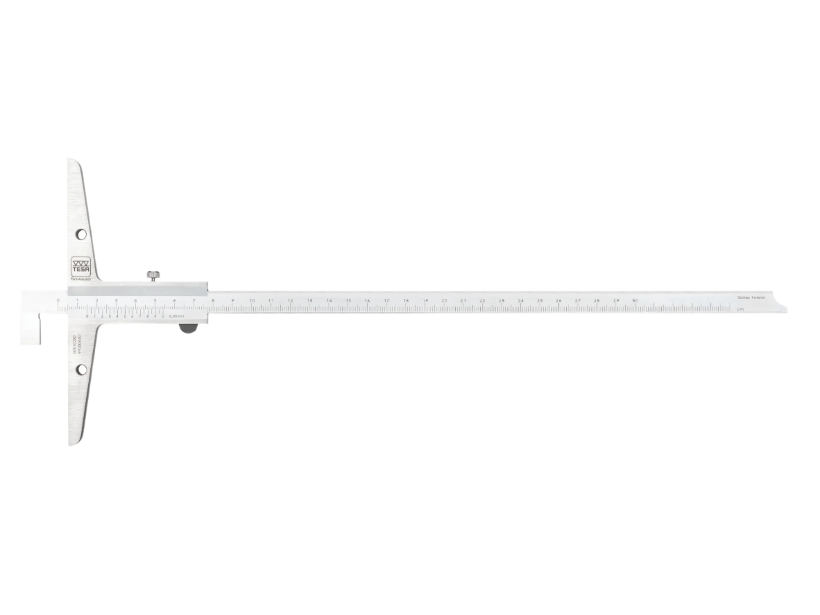 Vernier Depth Caliper with fixed foot 0-150mm 00510276