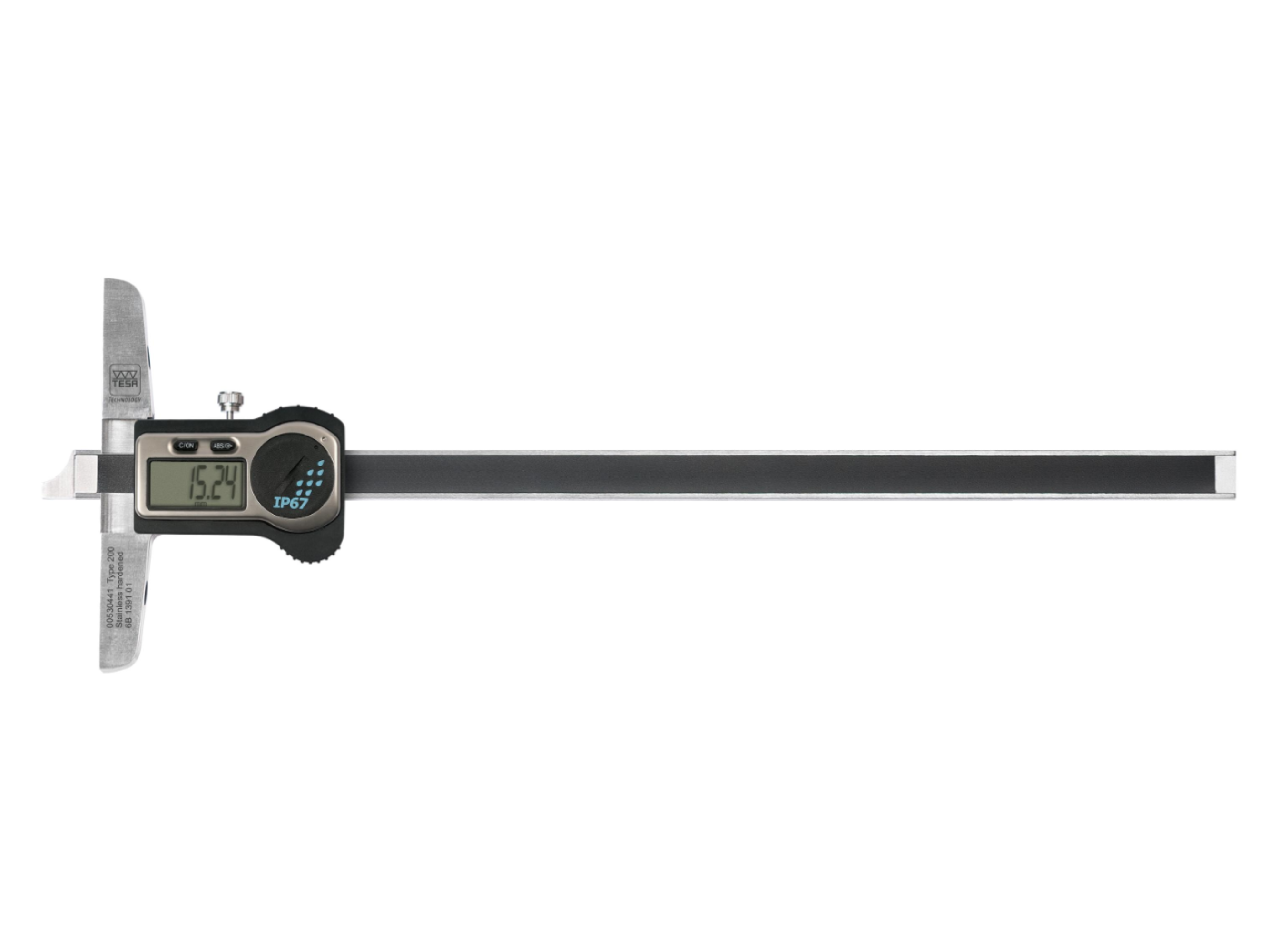 Tesa Digital Depth Caliper 0-500mm IP67 Waterproof