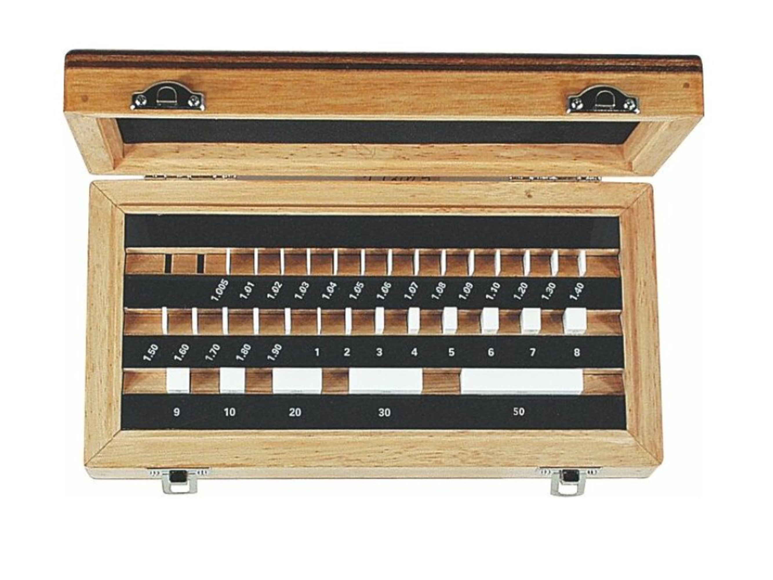 Gauge Block Set Metric 32 Piece Tungsten Carbide Grade 0 0651525027