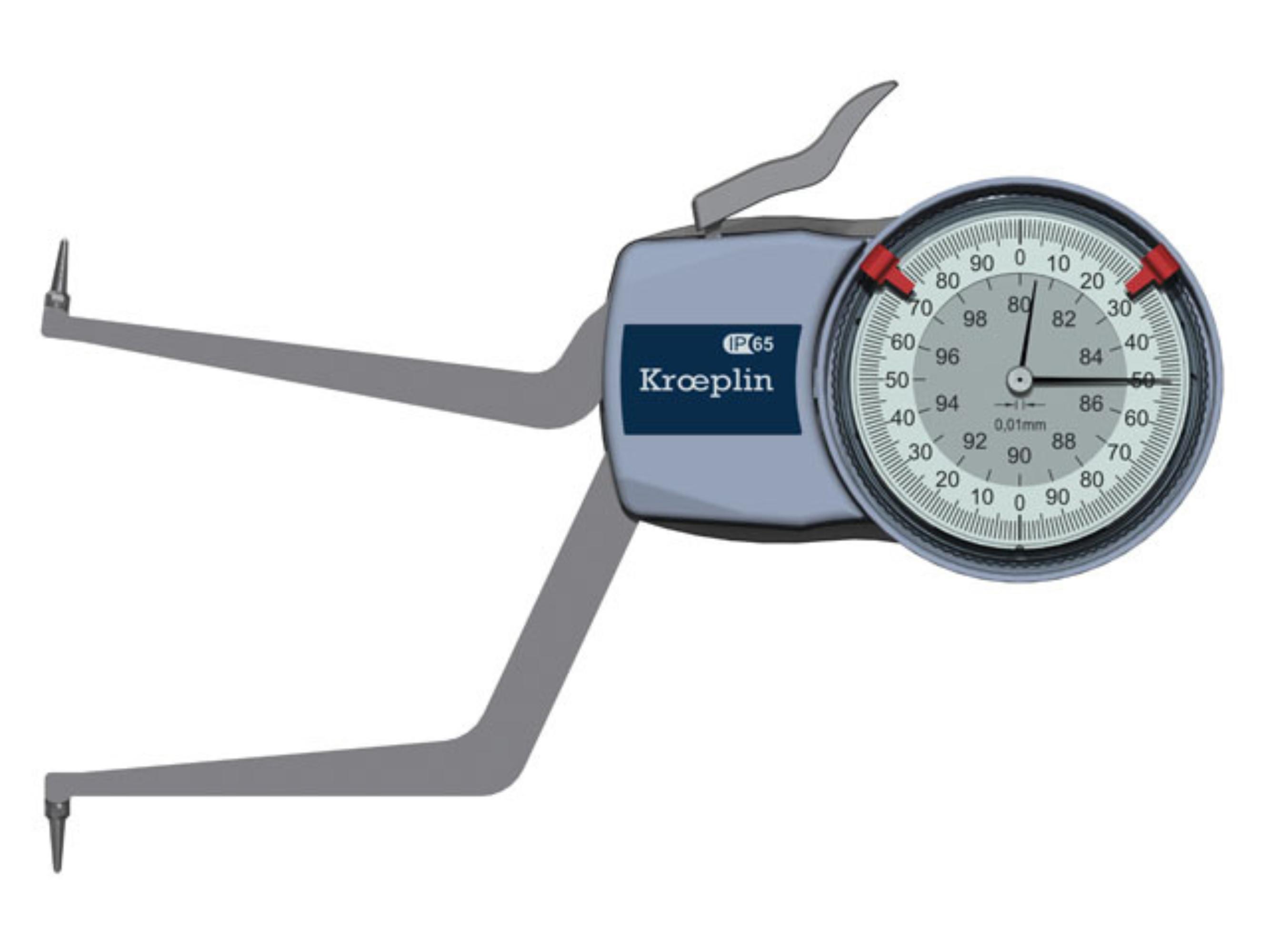 Kroeplin Metric Internal Caliper Gauge 80-100mm, 0.01mm, H280 ( Mitutoyo Equivalent 209-309)