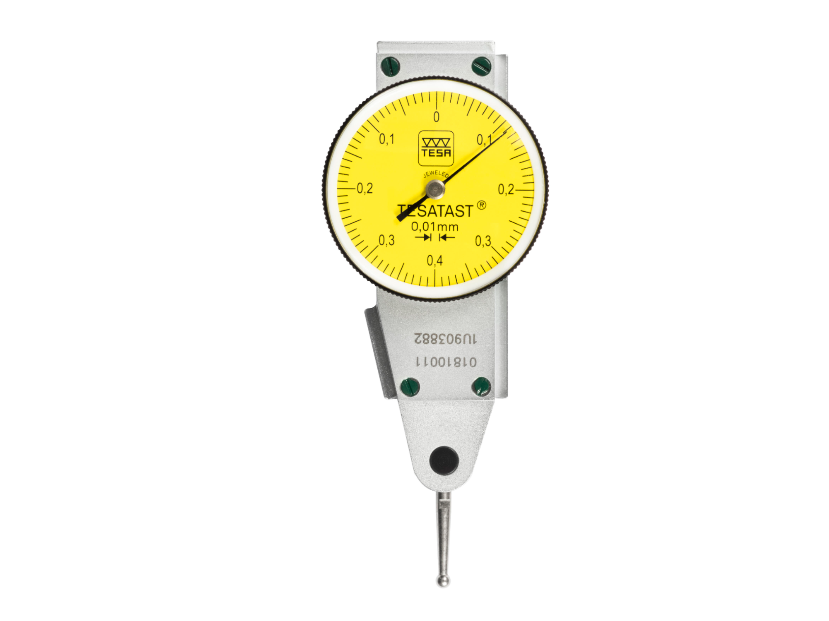 Lever-Type Dial Indicator Lateral 0.8mm 0.01mm Ø28mm 01810011