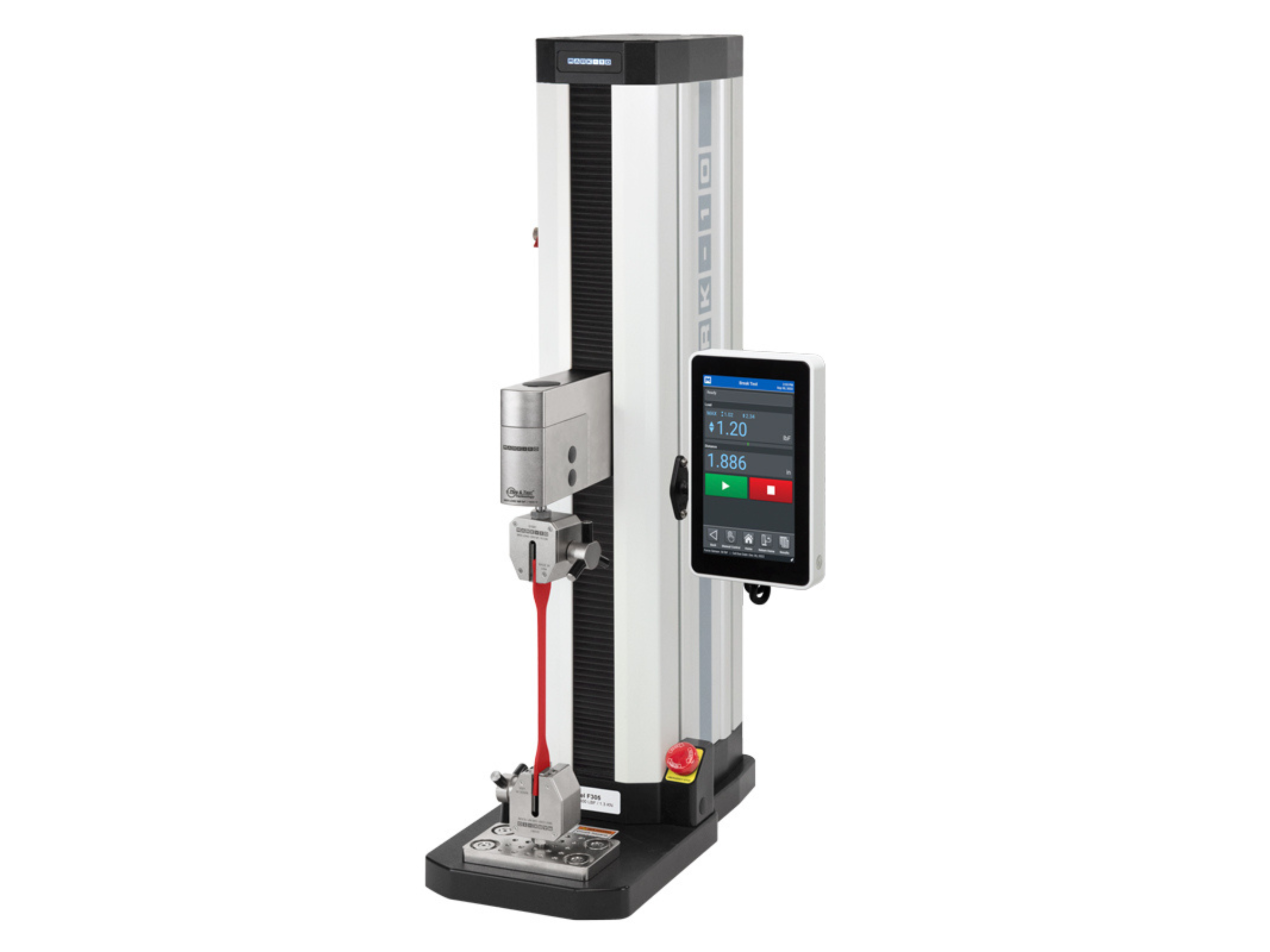 Mark-10 Series F + EasyMESUR® Tension / Compression Force Tester 750 lbF / 3.4 kN F755-EMU