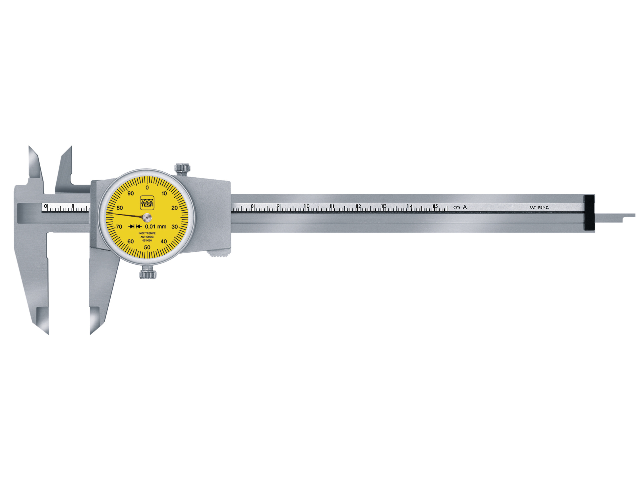 Tesa Dial Caliper 150mm 0.02mm 2mm 00510004