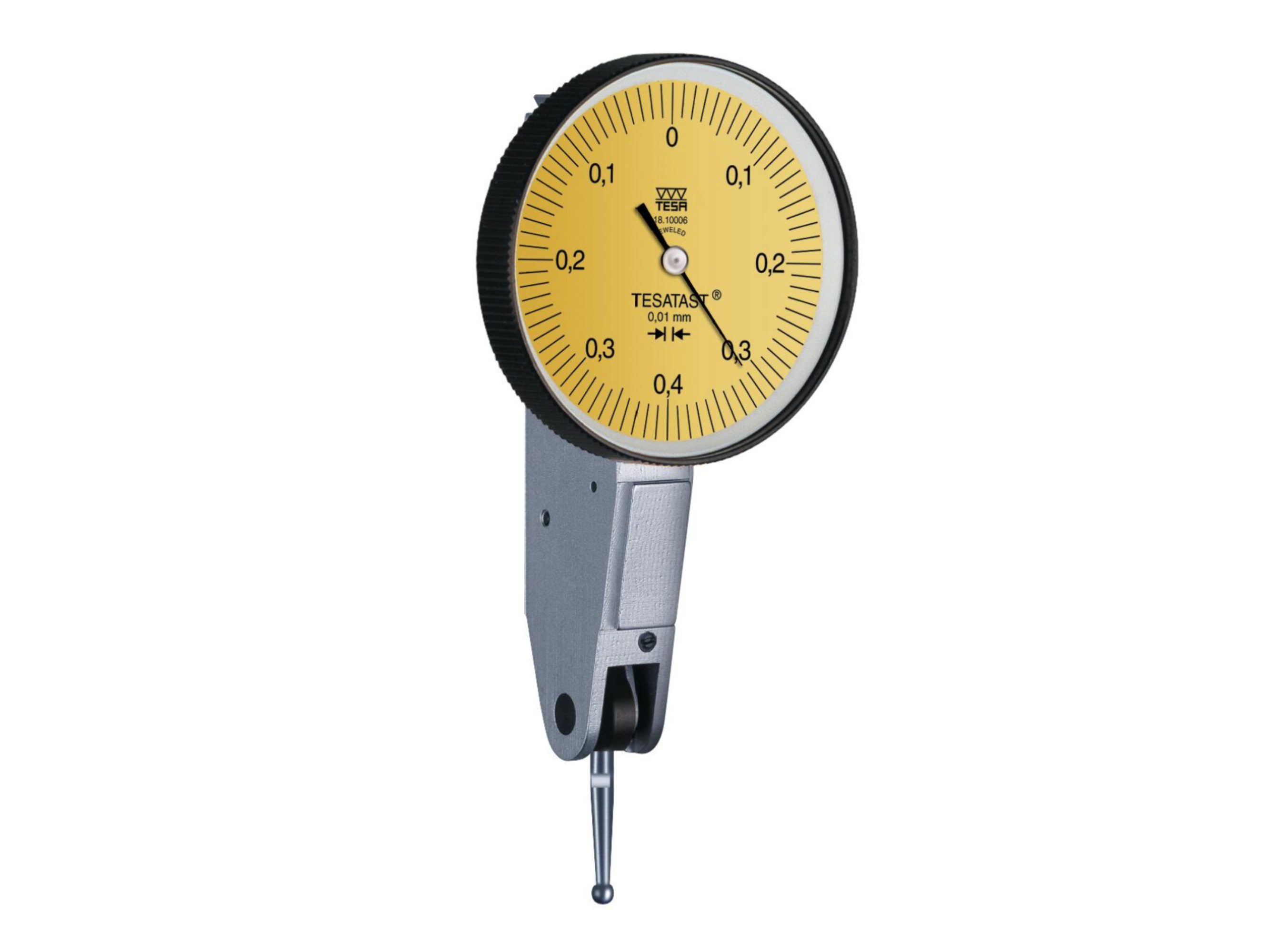 Lever-Type Dial Indicator 0.2mm 0.002mm Ø28mm 01810009