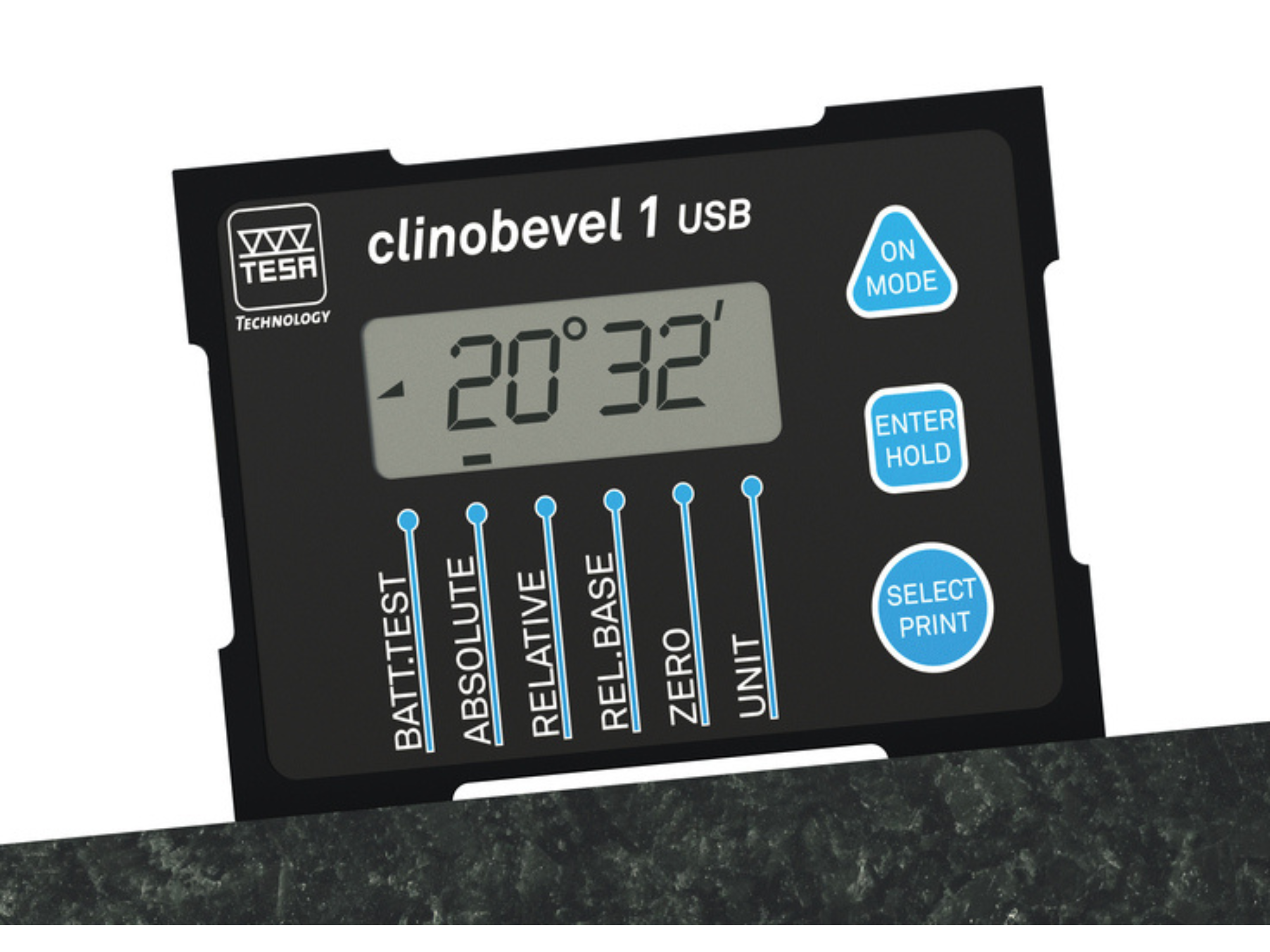 Tesa Clinobevel 1 Clinometer + Clinosoft Software 05330203