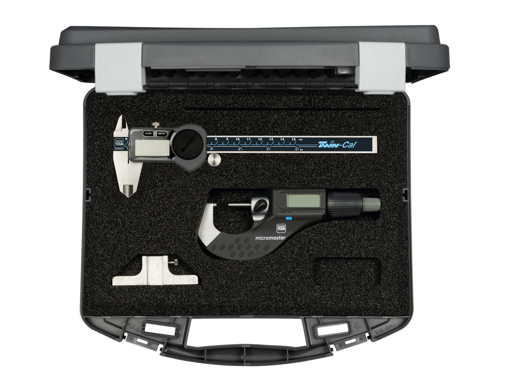 MICROMASTER Digital Micrometer IP54 (0-30 mm) + TWIN-CAL Digital Calip