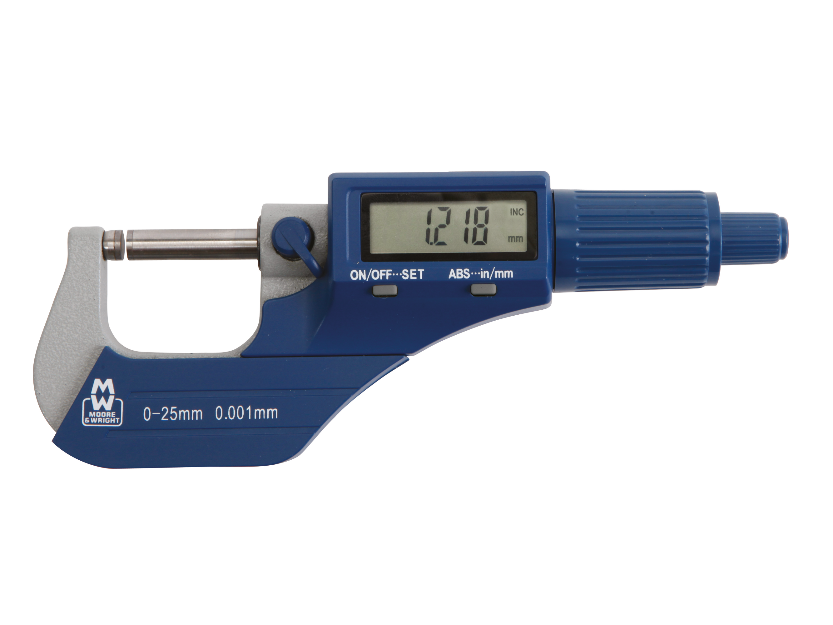 Moore & Wright Workshop Digital Micrometer 50-75mm 0.001mm MW200-03DBL