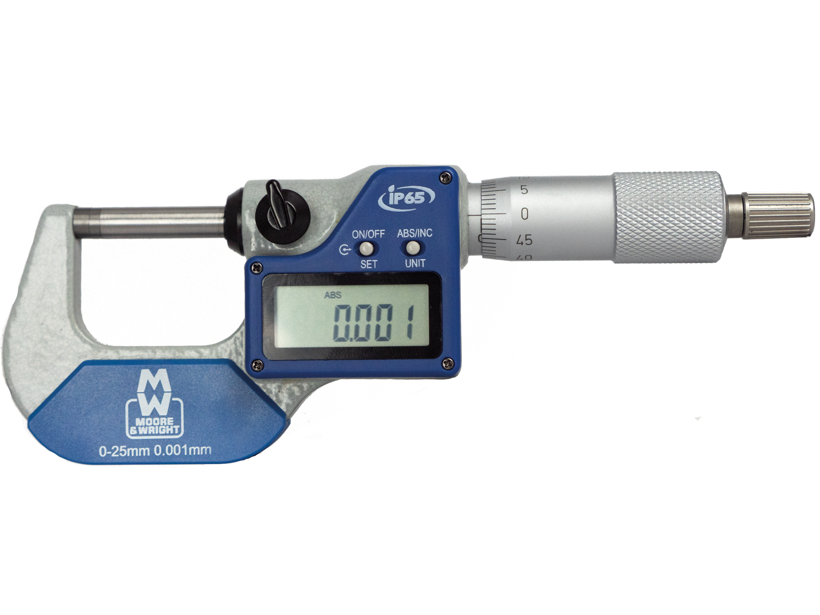 Moore & Wright Digital Micrometer IP65 50-75mm 0.001mm MW203-03DABI