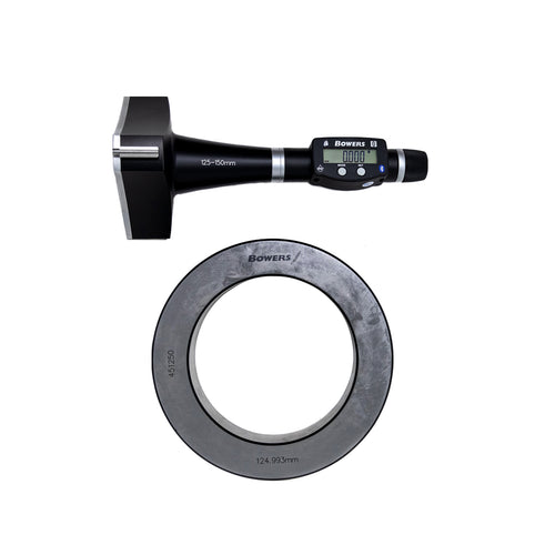 Bowers XTD125M-BT Digital 3 Point Pistol Grip Micrometers Range : 125-150mm