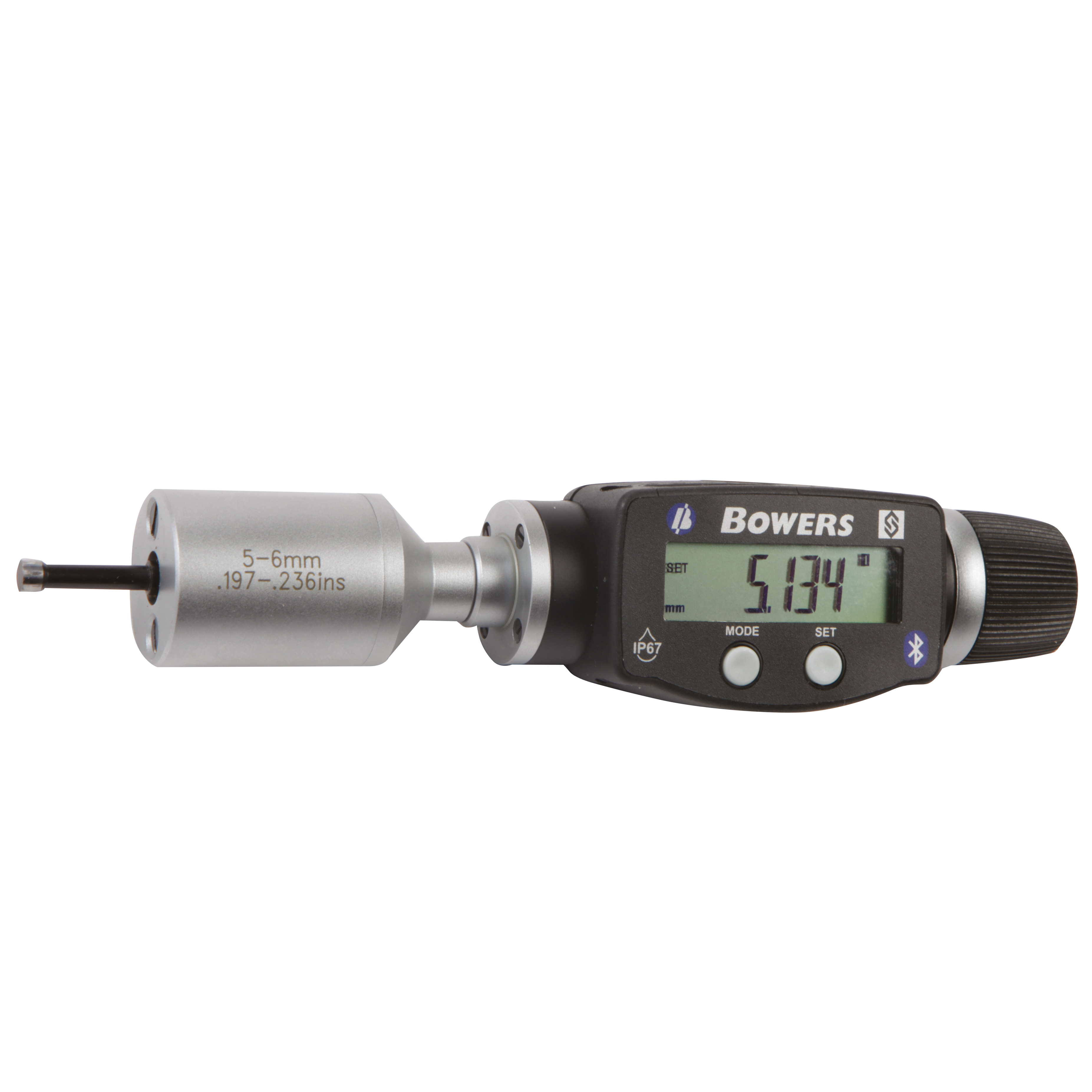 Bowers XT Digital Micrometer With Bluetooth 5-6mm XTD5M-BT