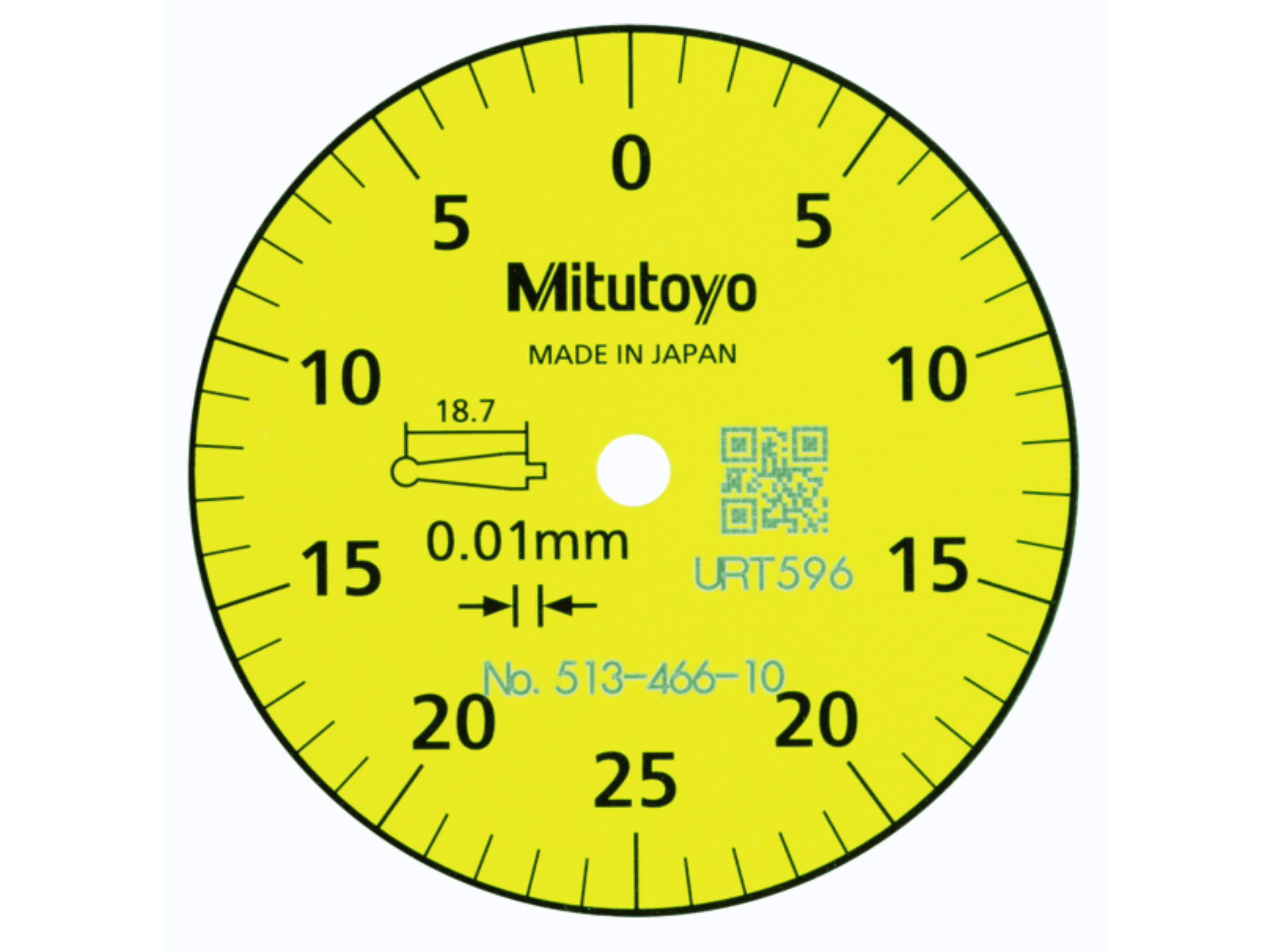 Lever-Type Dial Indicator 0.5mm 0.01mm Ø29.2mm 513-466-10E