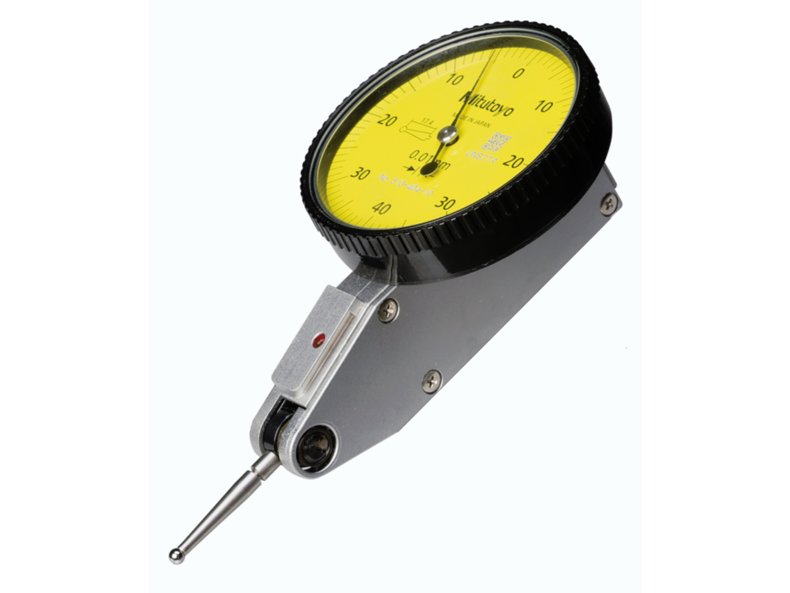 Lever-Type Dial Indicator 0.8mm 0.01mm Ø40mm 513-404-10E