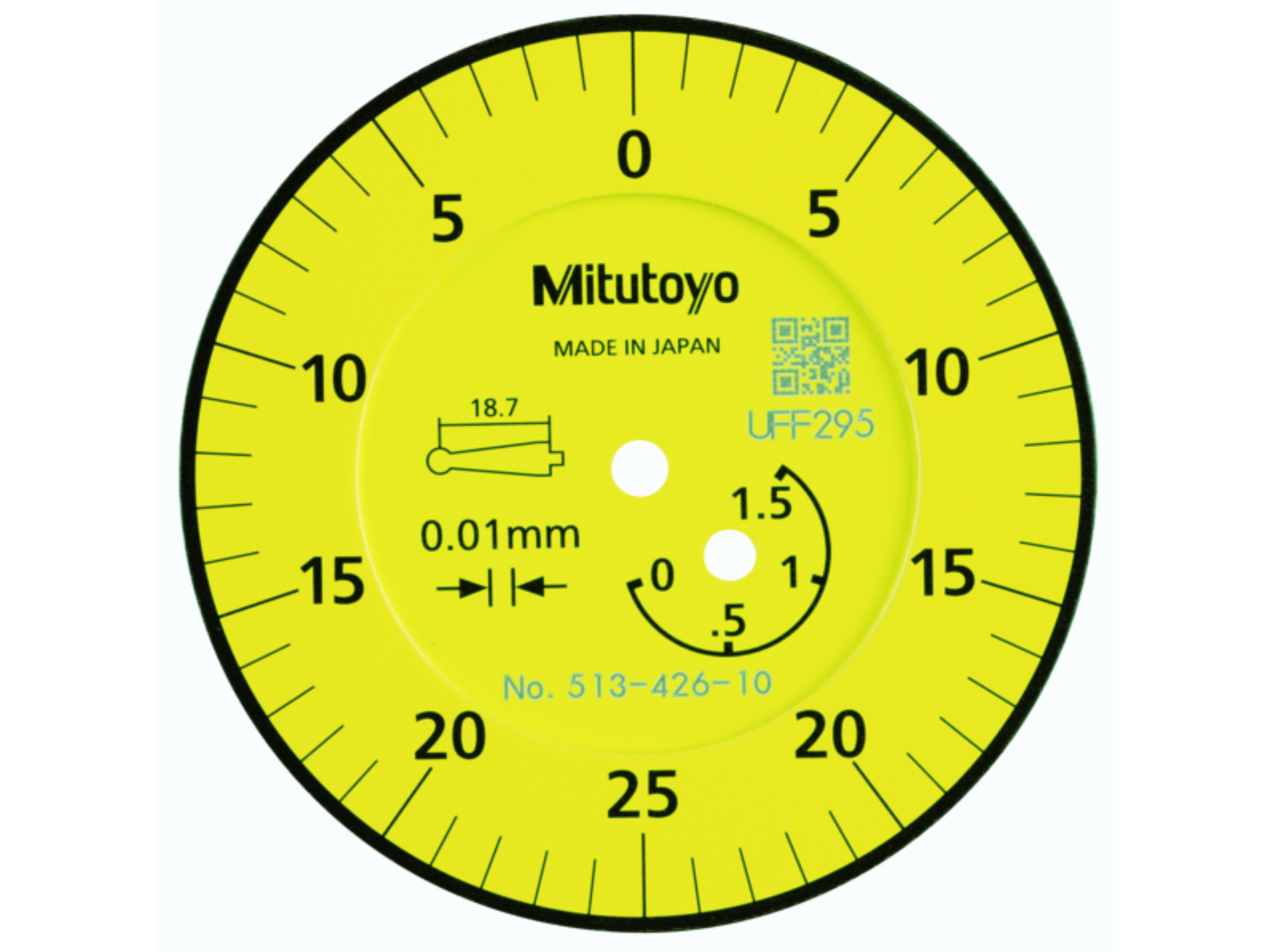 Lever-Type Dial Indicator 1.5mm 0.01mm Ø40mm 513-426-10A
