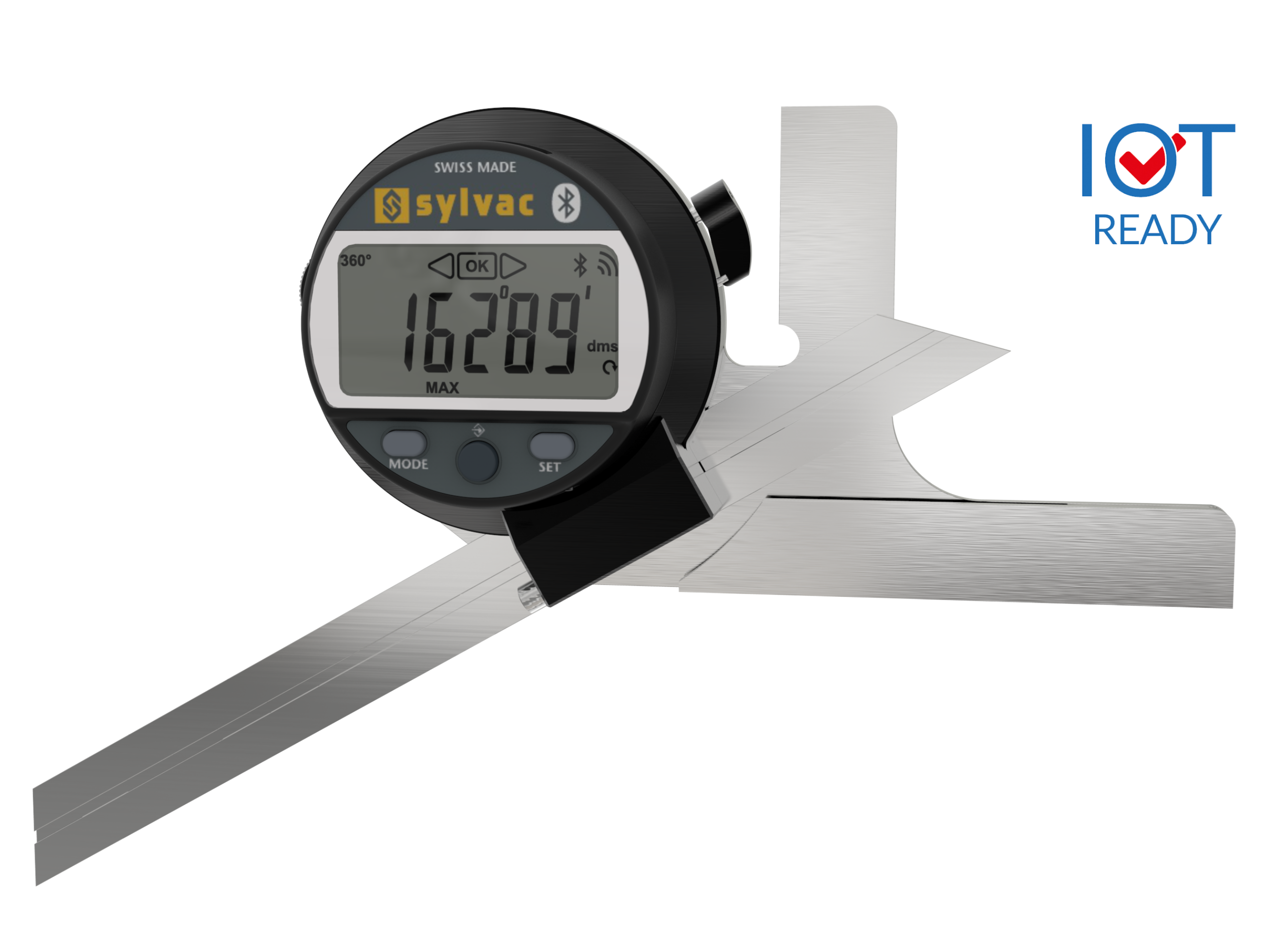 SMART Protractor with Integrated Bluetooth