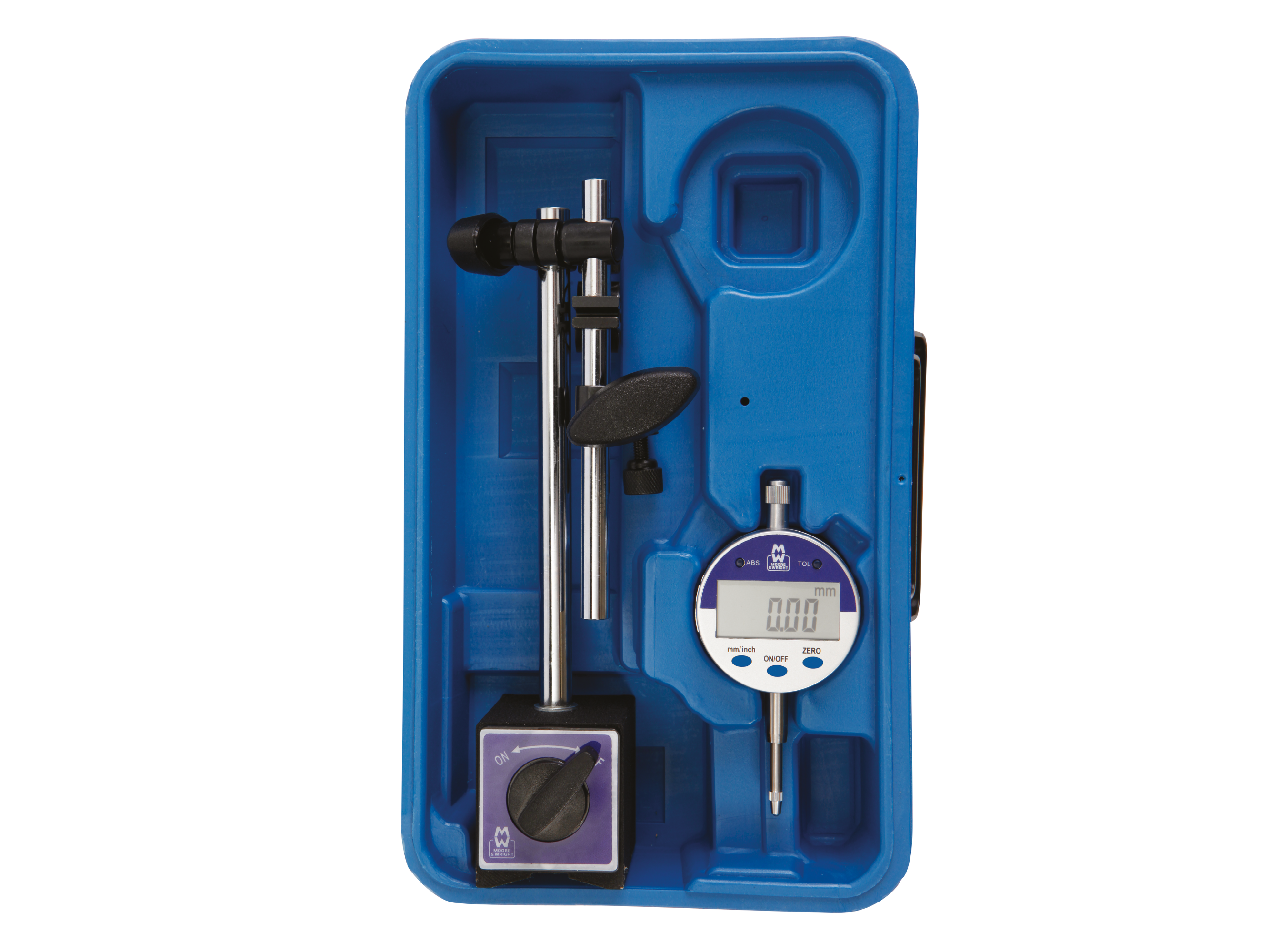 Magnetic Base and Digital Indicator Set MW475-SET2