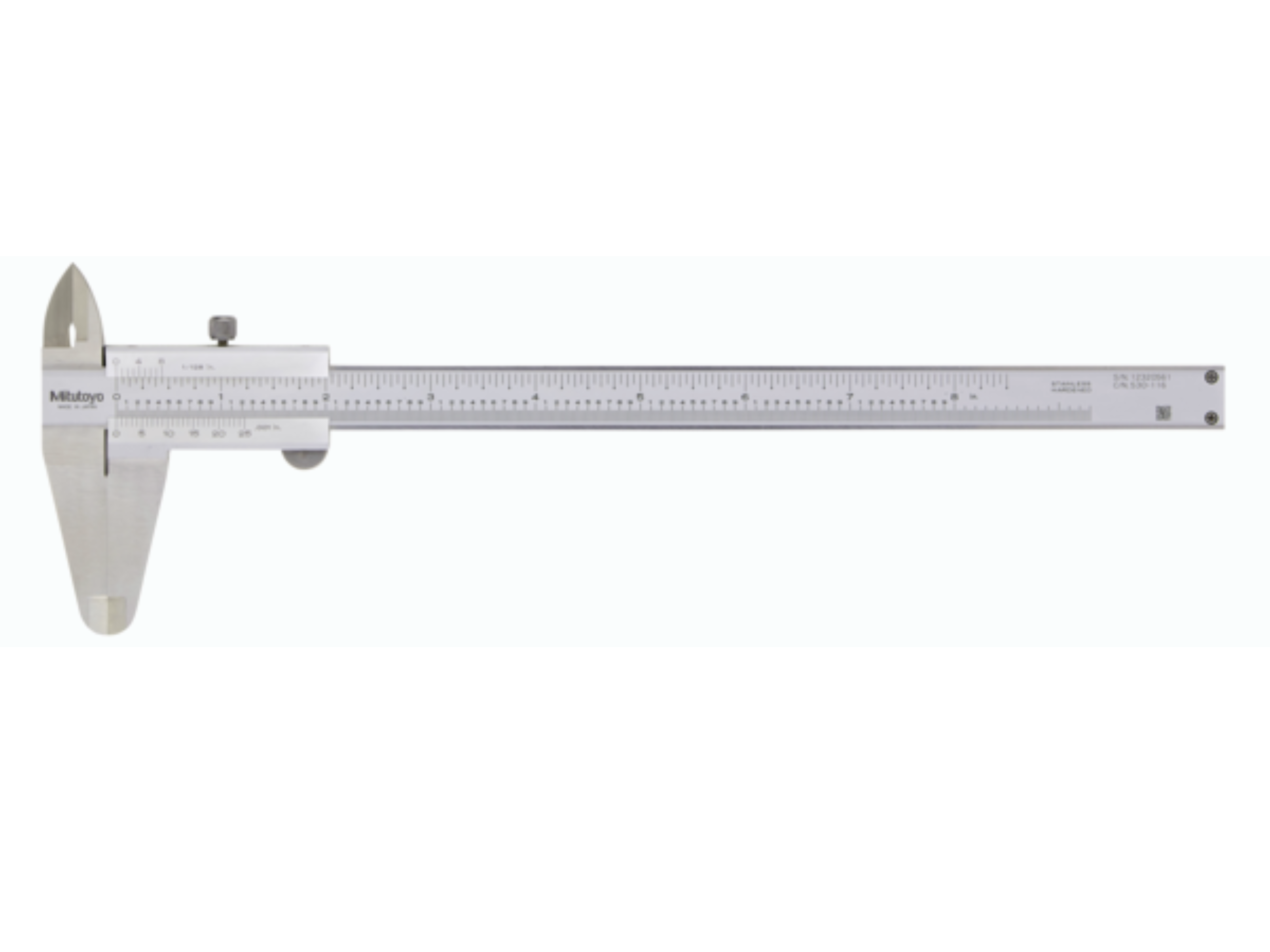 Mitutoyo Vernier Caliper 0-8"  0,001" 530-116