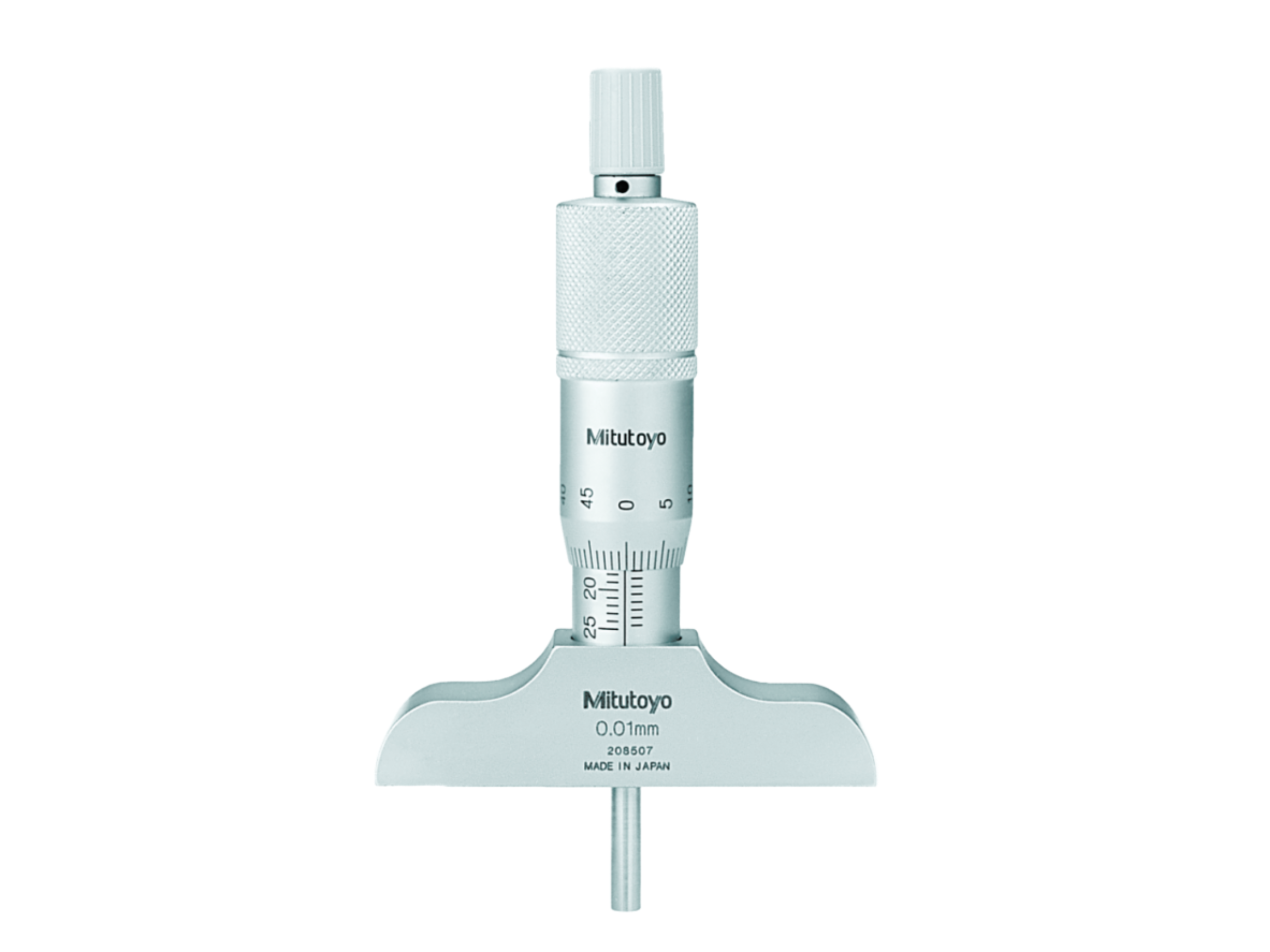 Mitutoyo Depth Micrometer 0-1" 4" Base 128-106