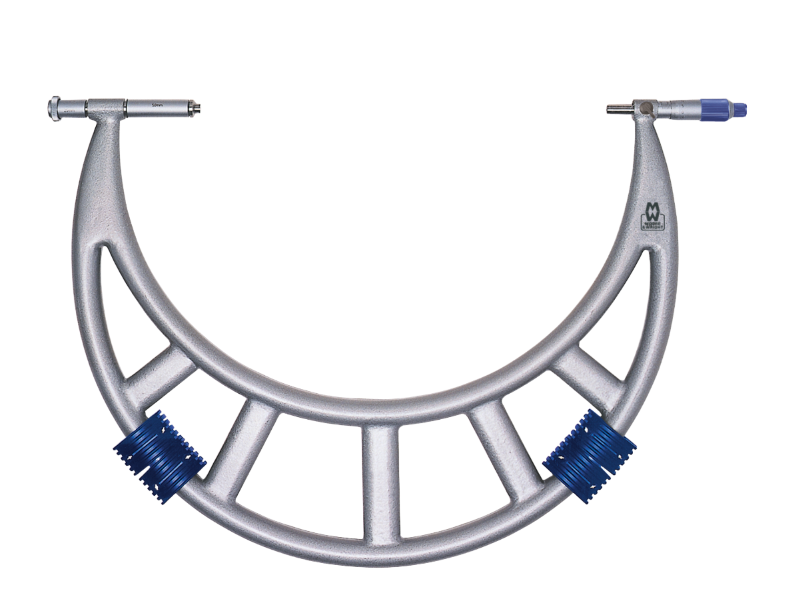 Moore & Wright Large Adjustable External Metric Micrometer 400-500mm MW220-02