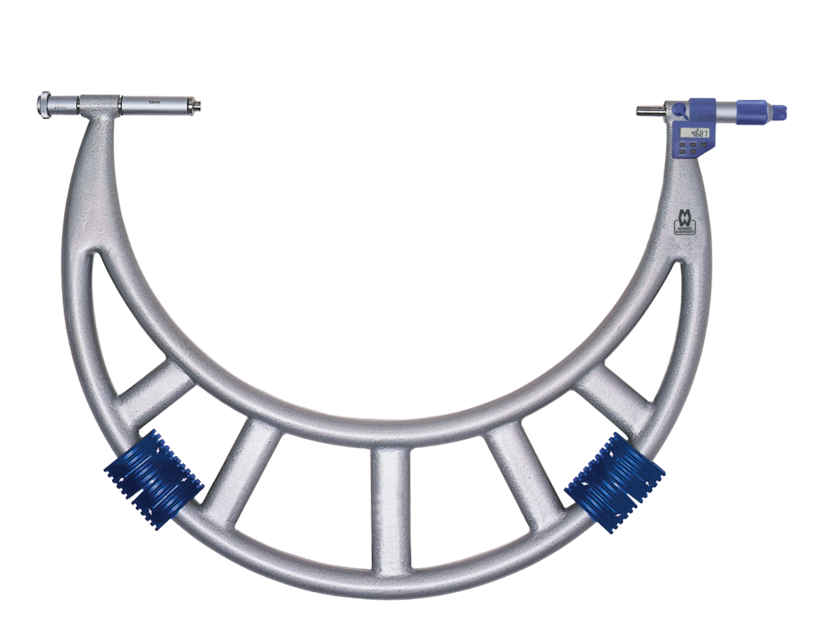 Moore & Wright Large Adjustable External Digital Metric Micrometer 900-1000mm MW220-07DDL