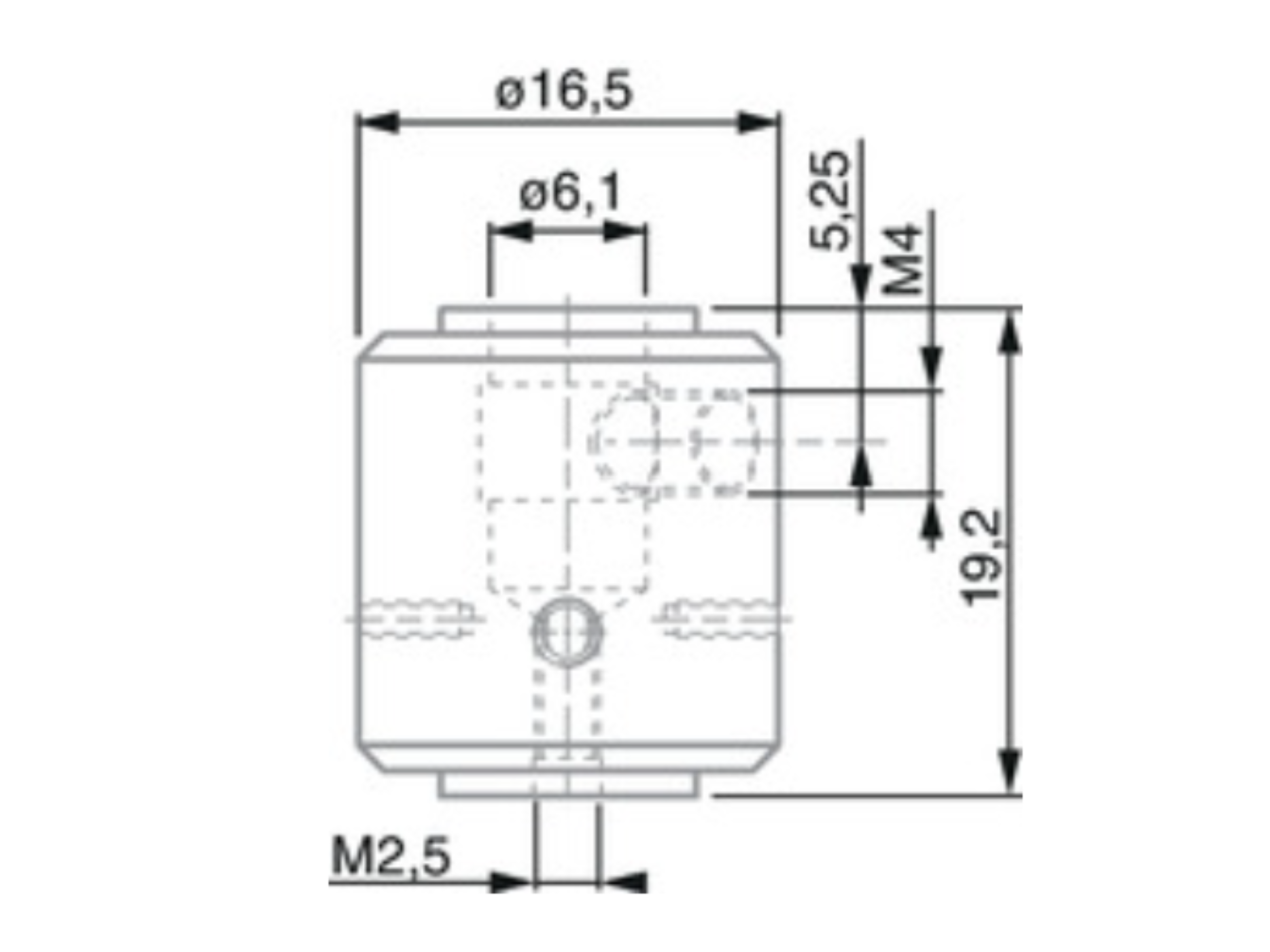 Height Gauge Insert Holder for M1.4 & M2.5 inserts 00760255