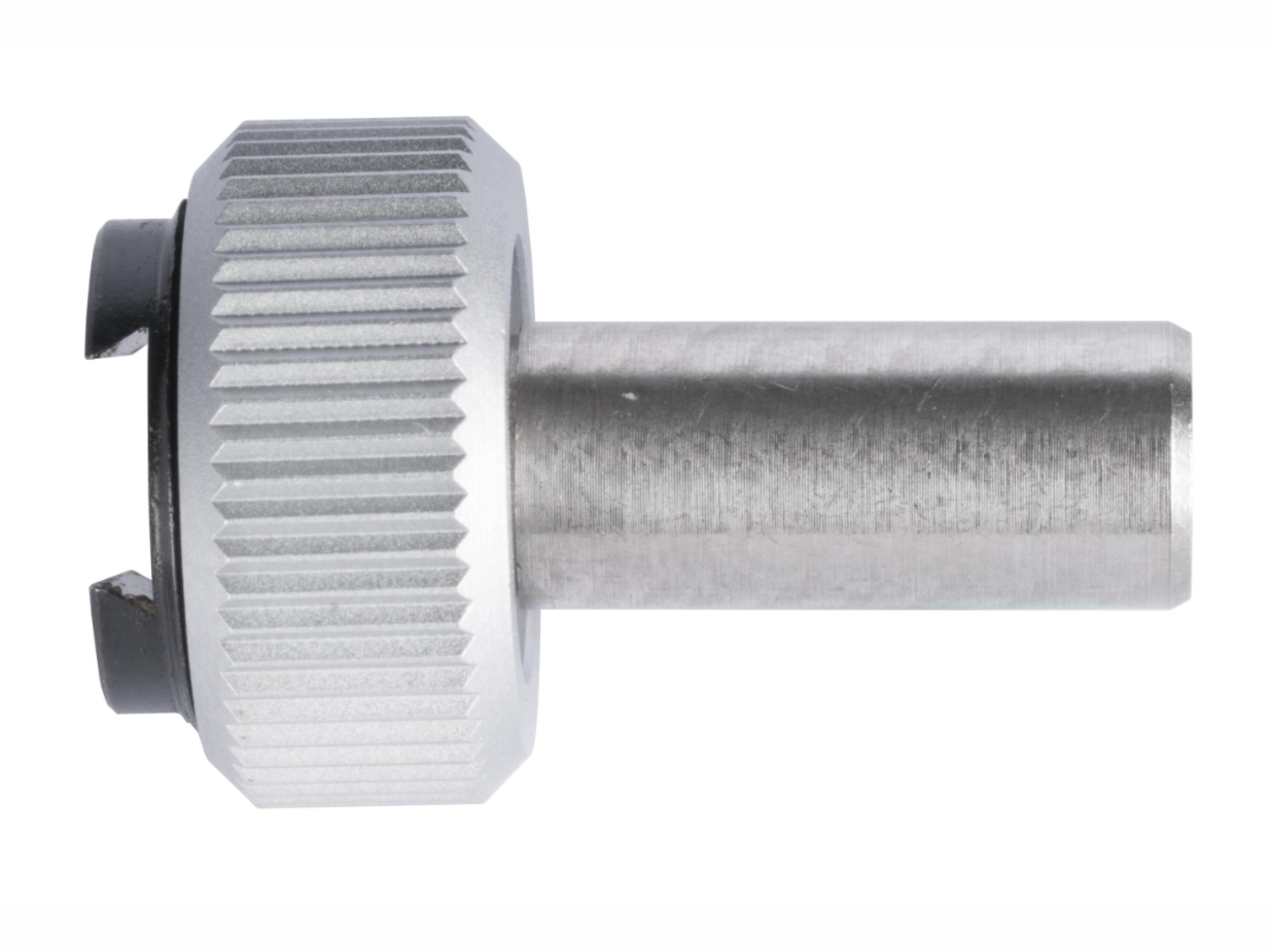 Knurled mounting rod with dovetail clamp, Ø8mm 01840107