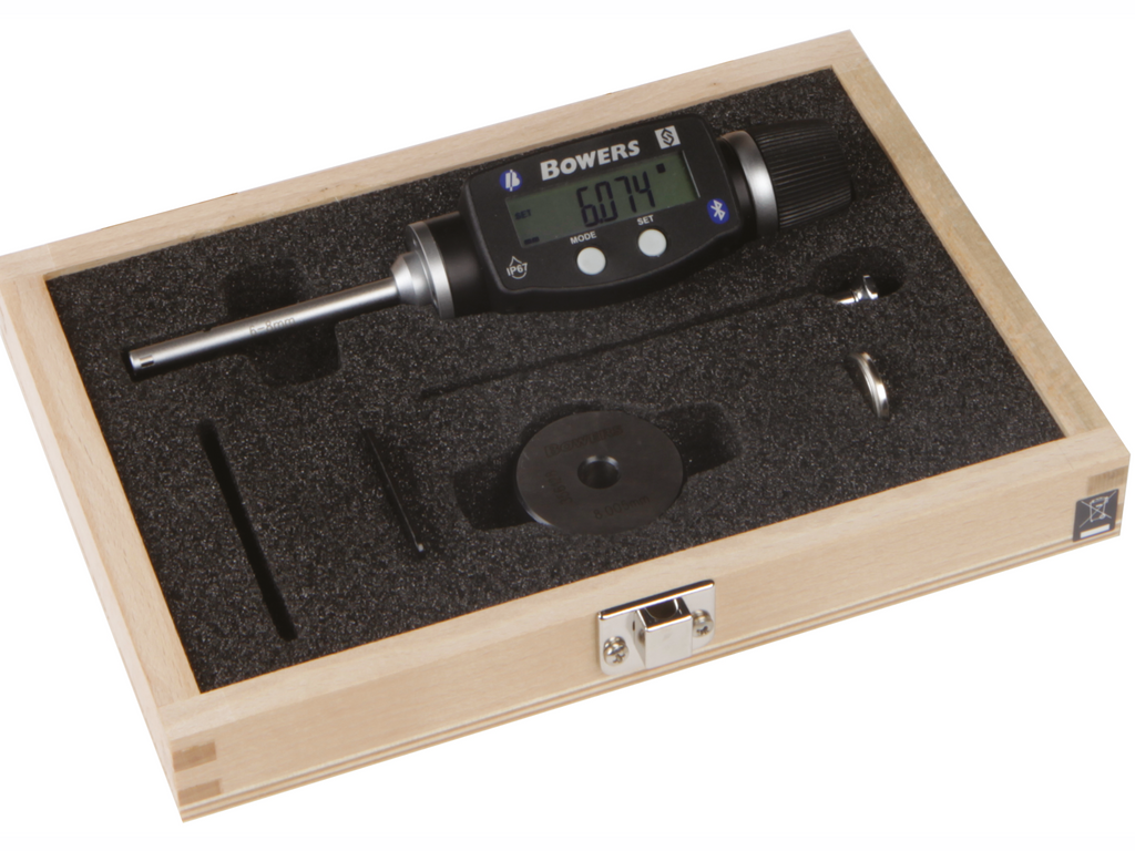 Bower Instrument BOWERS XTD2M-BT DIGITAL BORE GAUGE WITH BLUETOOTH METRIC 2.5-3mm