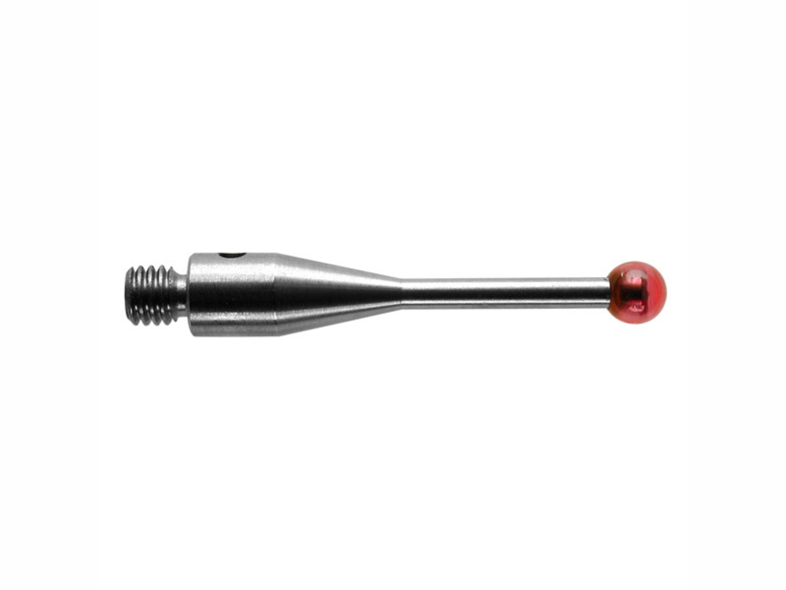 M3 Ø3 mm ruby ball, stainless steel stem, L 21 mm, EWL 14.7 mm A-5000-3553