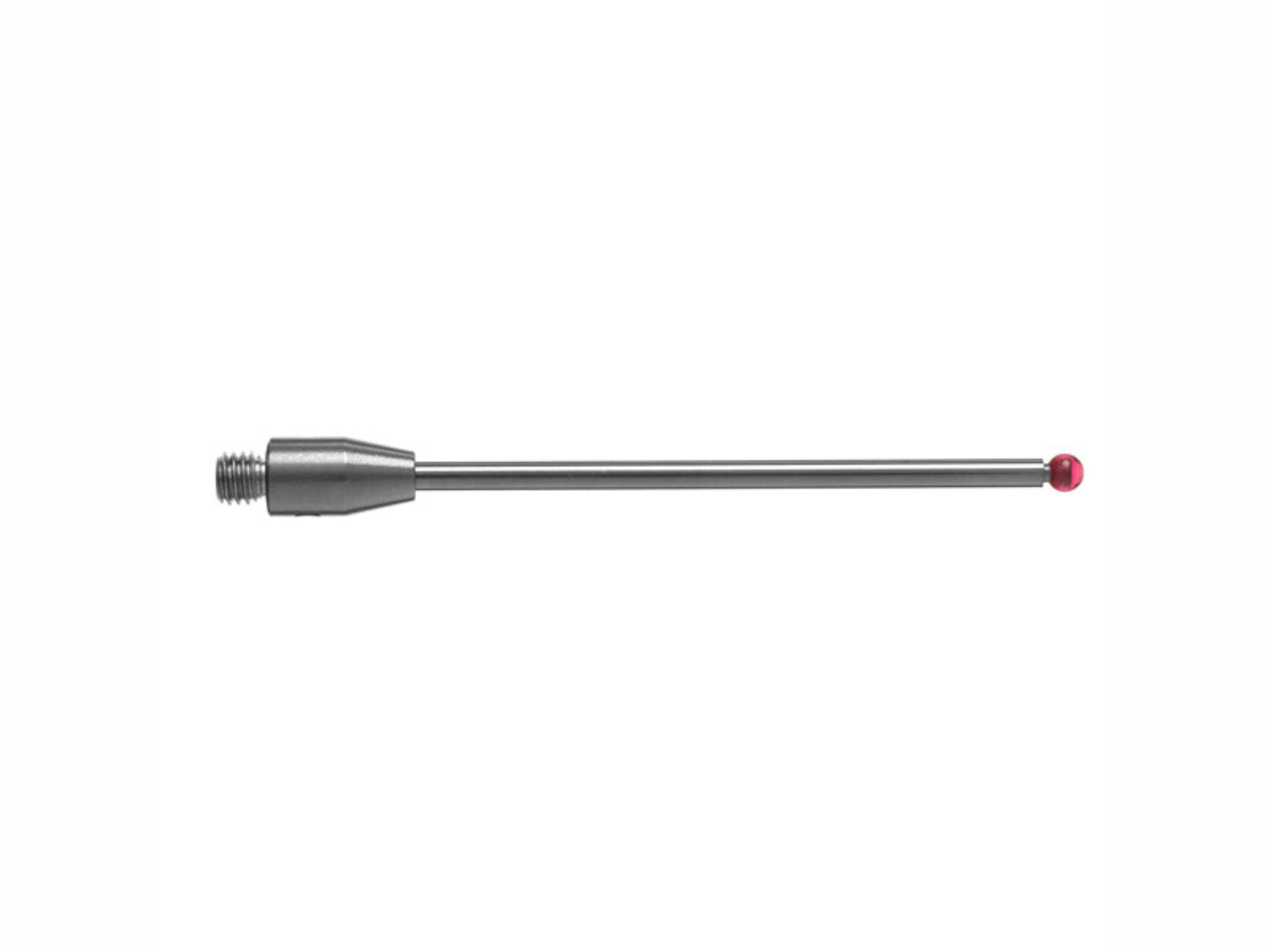 M3 Ø2 mm ruby ball, tungsten carbide stem, L 40 mm, EWL 32.5 mm A-5003-0053