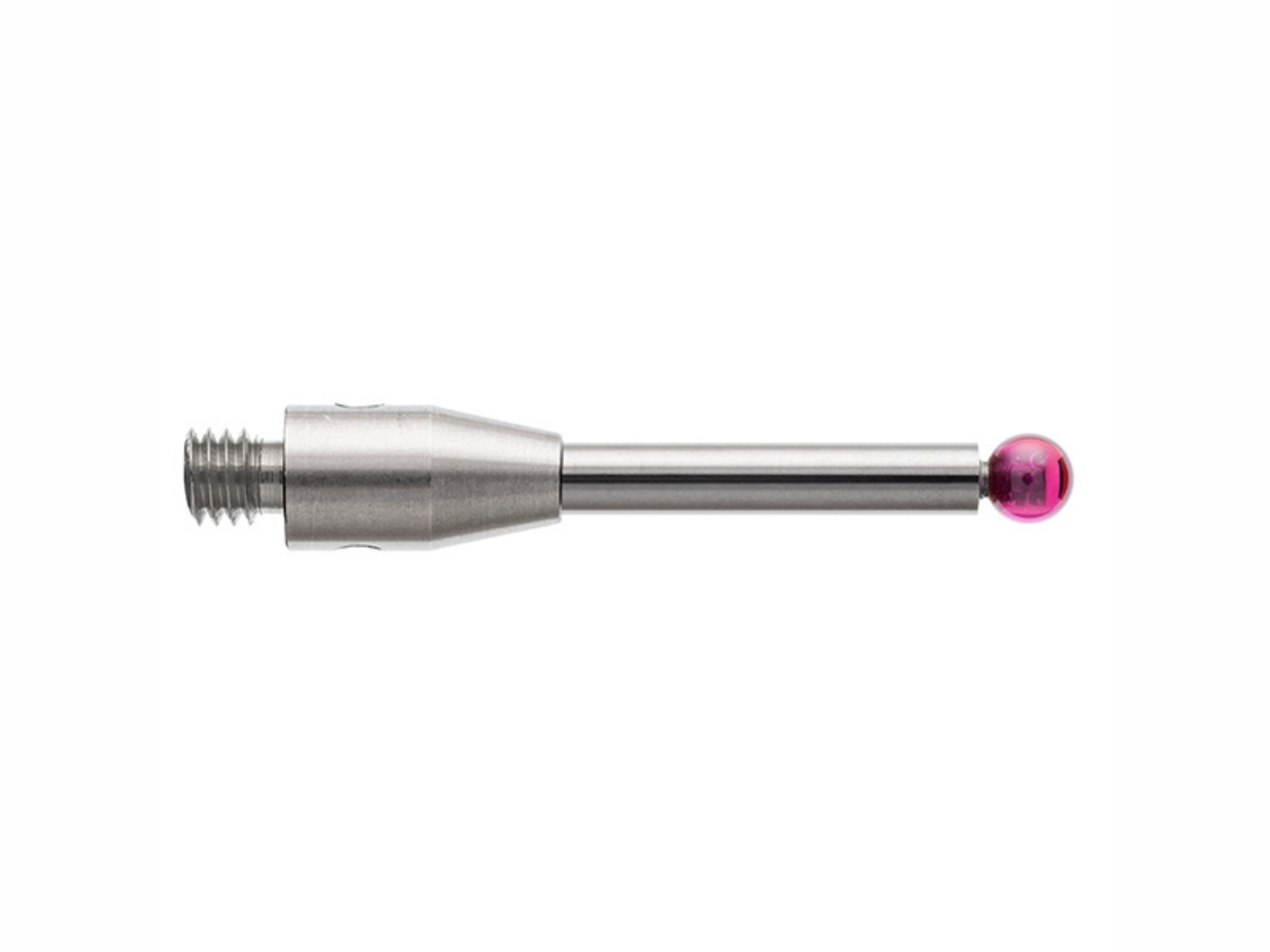 M3 Ø2.5 mm ruby ball, tungsten carbide stem, L 20.2 mm, EWL 12.7 mm A-5003-0054